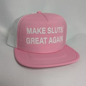 MAKE SLUTS GREAT AGAIN PARTY TRUCKER HATS